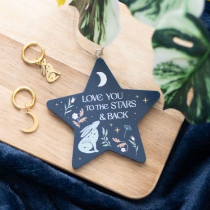 Picture of Love You to the Stars and Back Hare Hanging Decoration