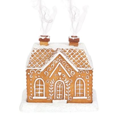 Picture of Gingerbread House Incense Cone Burner