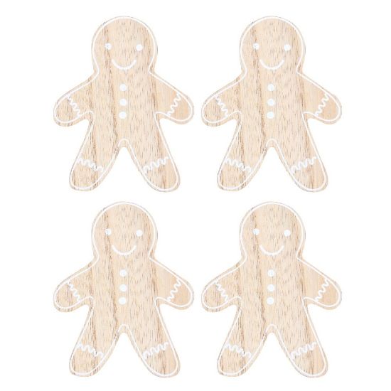 Picture of Gingerbread Man Coaster Set