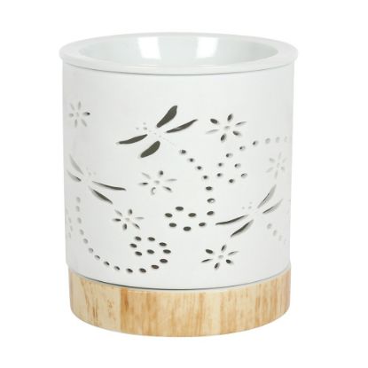 Picture of Dragonfly Matte Ceramic Oil Burner 