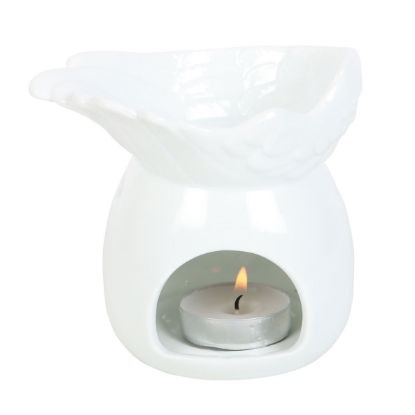 Picture of Angel Wing Dish Oil Burner
