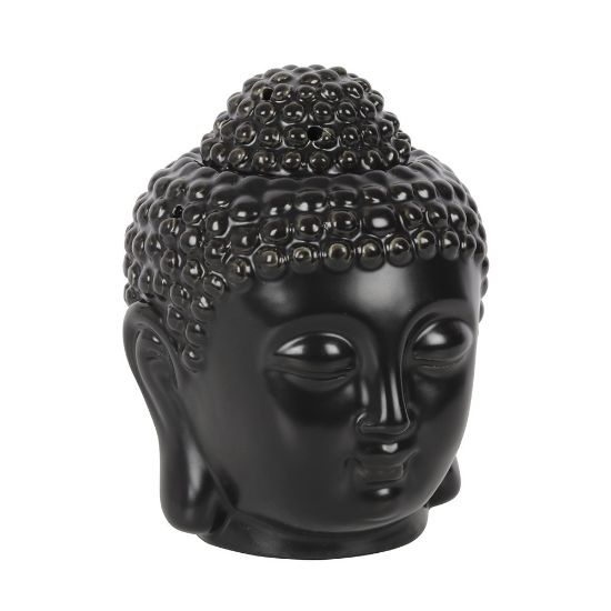 Picture of Black Buddha Head Oil Burner