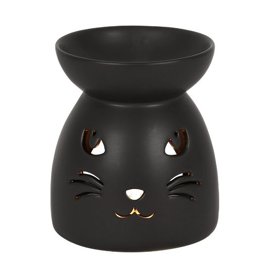 Picture of Black Cat Cut Out Oil Burner