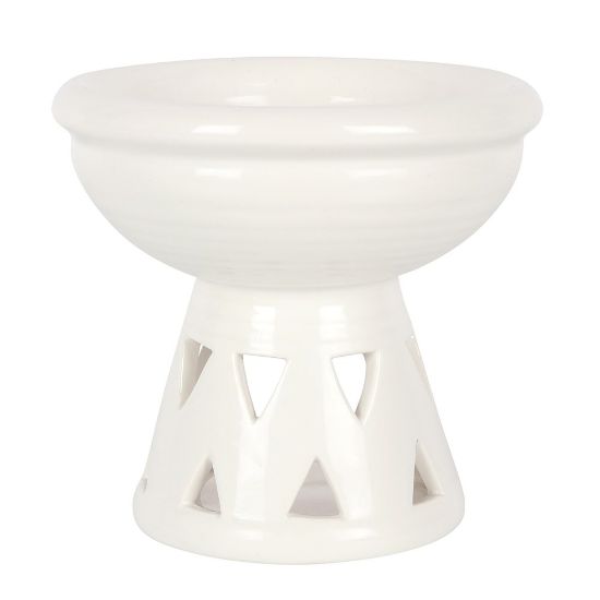 Picture of Off White Deep Bowl Oil Burner