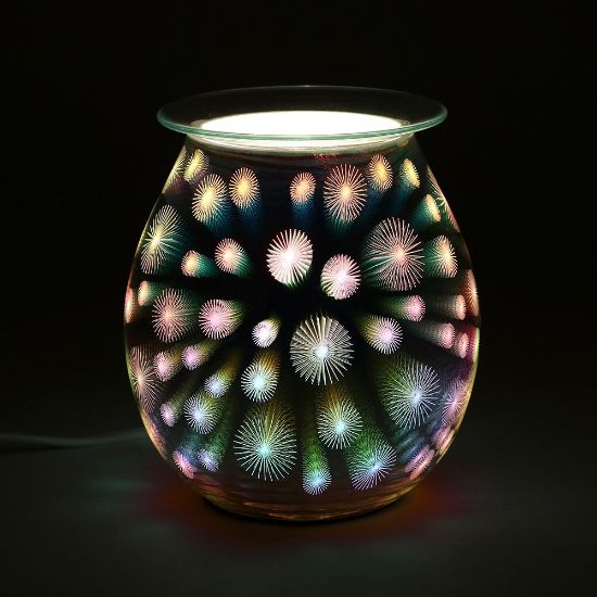 Picture of 3D Starburst Light Up Electric Oil Burner