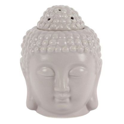 Picture of Small Grey Buddha Head Oil Burner