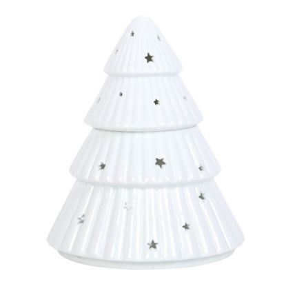 Picture of White Christmas Tree Oil Burner