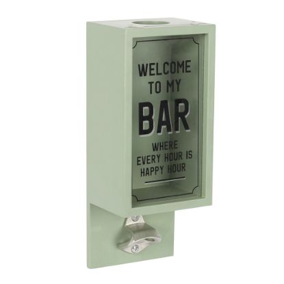 Picture of Green Garden Bar Bottle Opener Plaque