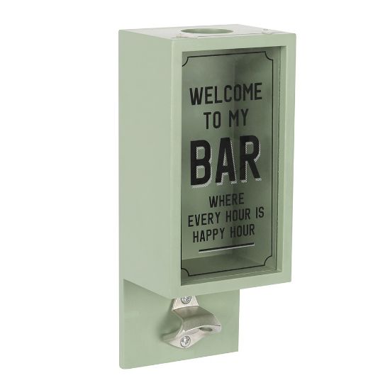 Picture of Green Garden Bar Bottle Opener Plaque