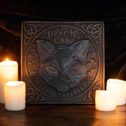 Picture of Black Cat Stepping Stone 