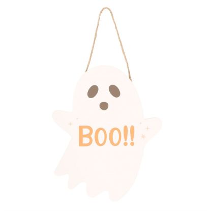 Picture of 20cm Ghost Shaped Hanging Sign