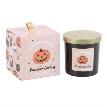 Picture of Pumpkin Carving Spiced Pumpkin Candle