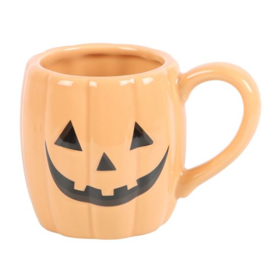 Picture of Jack-o'-Lantern Pumpkin Shaped Mug