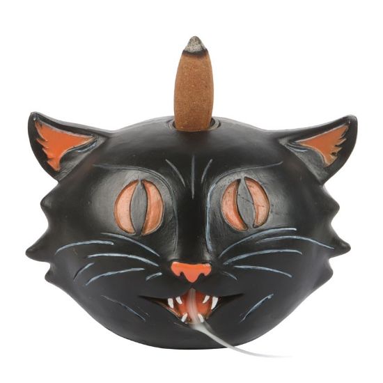 Picture of Black Cat Backflow Incense Burner