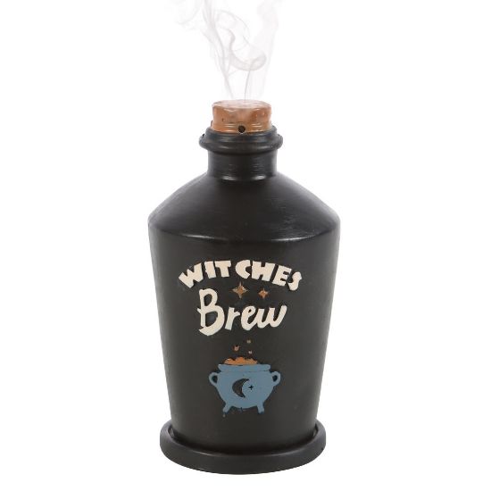 Picture of Witches Brew Potion Bottle Incense Cone Burner