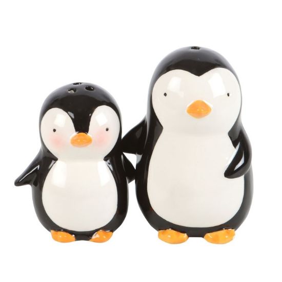 Picture of Hugging Penguins Salt and Pepper Shakers