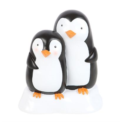 Picture of Snuggle Season Resin Penguin Ornament