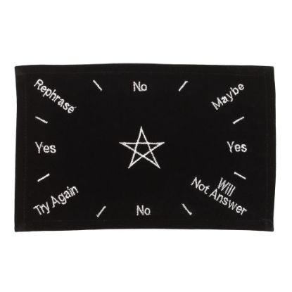 Picture of Embroidered Pentacle Pendulum Mat
