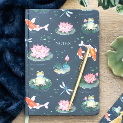 Picture of Pond Print A5 Notebook