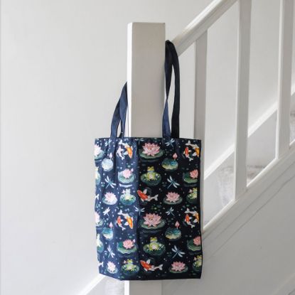 Picture of Pond Print Polycotton Tote Bag