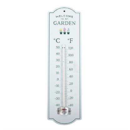 Picture of Welcome to My Garden Wall Thermometer