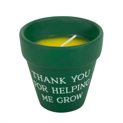 Picture of Thank You for Helping Me Grow Citronella Candle