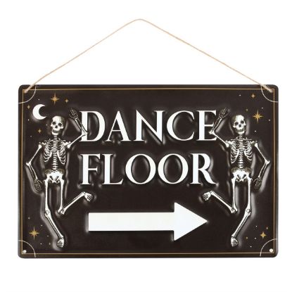 Picture of Dance Floor Hanging Metal Sign