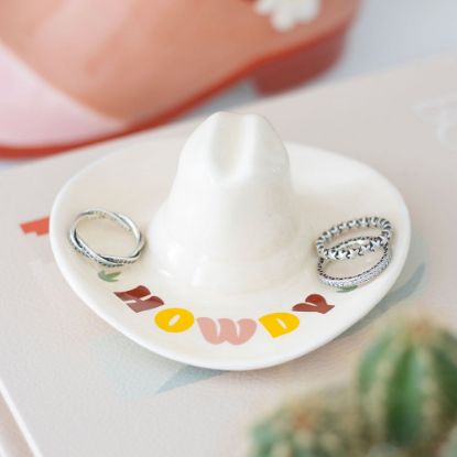 Picture of Howdy Cowboy Hat Trinket Dish