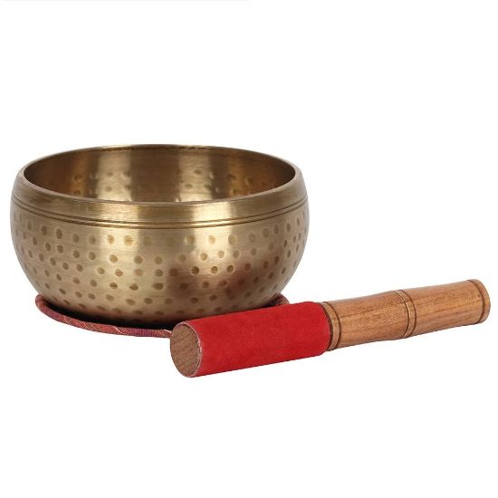 Picture of 15cm Beaten Brass Singing Bowl