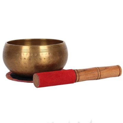 Picture of 12cm Beaten Brass Singing Bowl