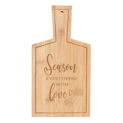 Picture of Season Everything with Love Bamboo Serving Board