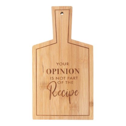 Picture of Not Part of the Recipe Bamboo Serving Board