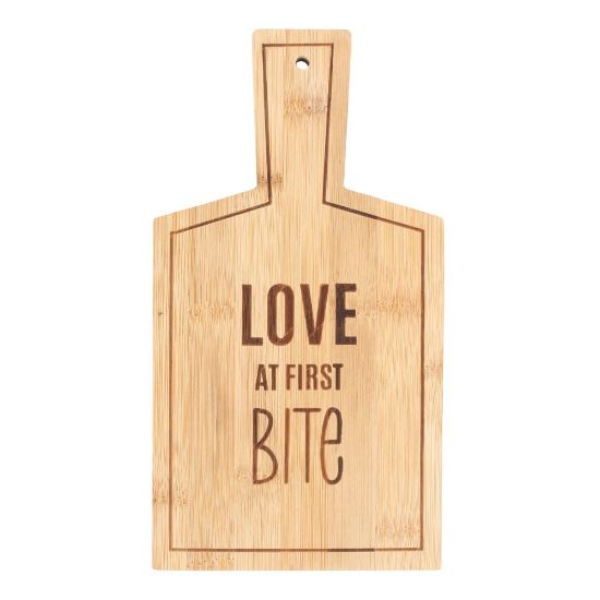 Picture of Love At First Bite Bamboo Serving Board