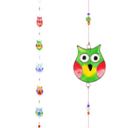 Picture of String Of Multi Owls