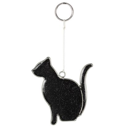 Picture of Mystical Black Cat Suncatcher