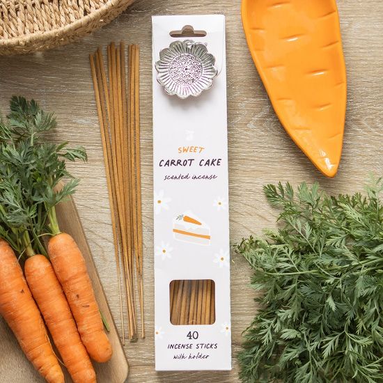 Picture of Set of 18 Carrot Cake Incense Stick Gift Sets in Display