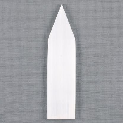 Picture of Selenite Flat Pointed Wand