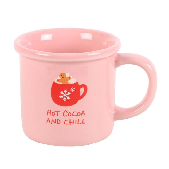 Picture of Pink Hot Cocoa and Chill Mug