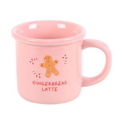 Picture of Pink Gingerbread Latte Mug