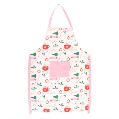 Picture of Sugarplum Fun Christmas Print Apron