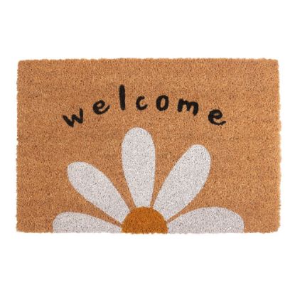 Picture of Natural Daisy Welcome Doormat