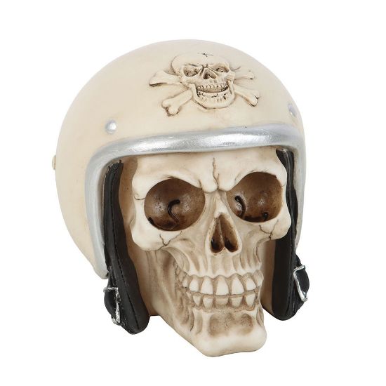 Picture of Skull Ornament with Helmet