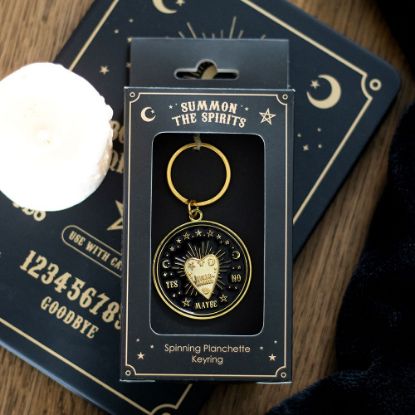 Picture of Spinning Talking Board Planchette Keyring 