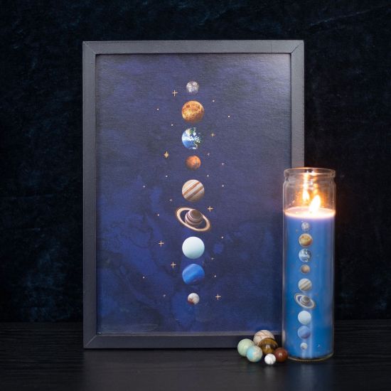 Picture of Solar System Framed Wall Print