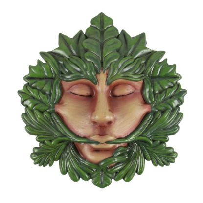 Picture of Green Goddess Resin Wall Plaque