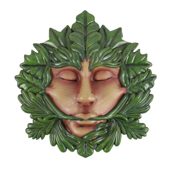 Picture of Green Goddess Resin Wall Plaque