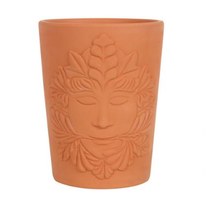 Picture of 16cm Green Goddess Terracotta Plant Pot