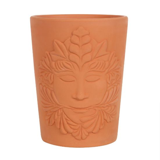 Picture of 16cm Green Goddess Terracotta Plant Pot