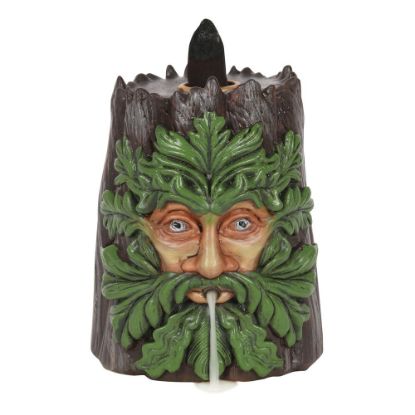 Picture of Spirit of the Trees Green Man Backflow Incense Burner