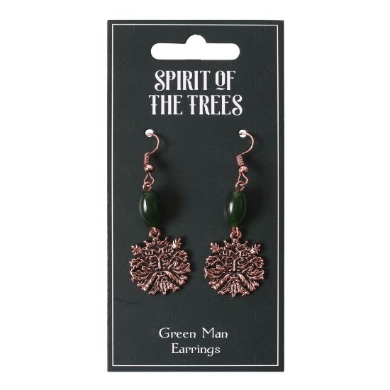 Picture of Green Man Earrings